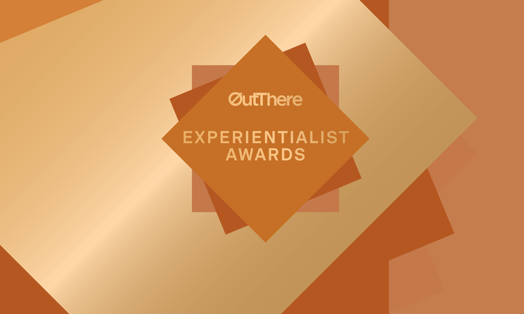 Experientialist Awards gold branding 2025/6