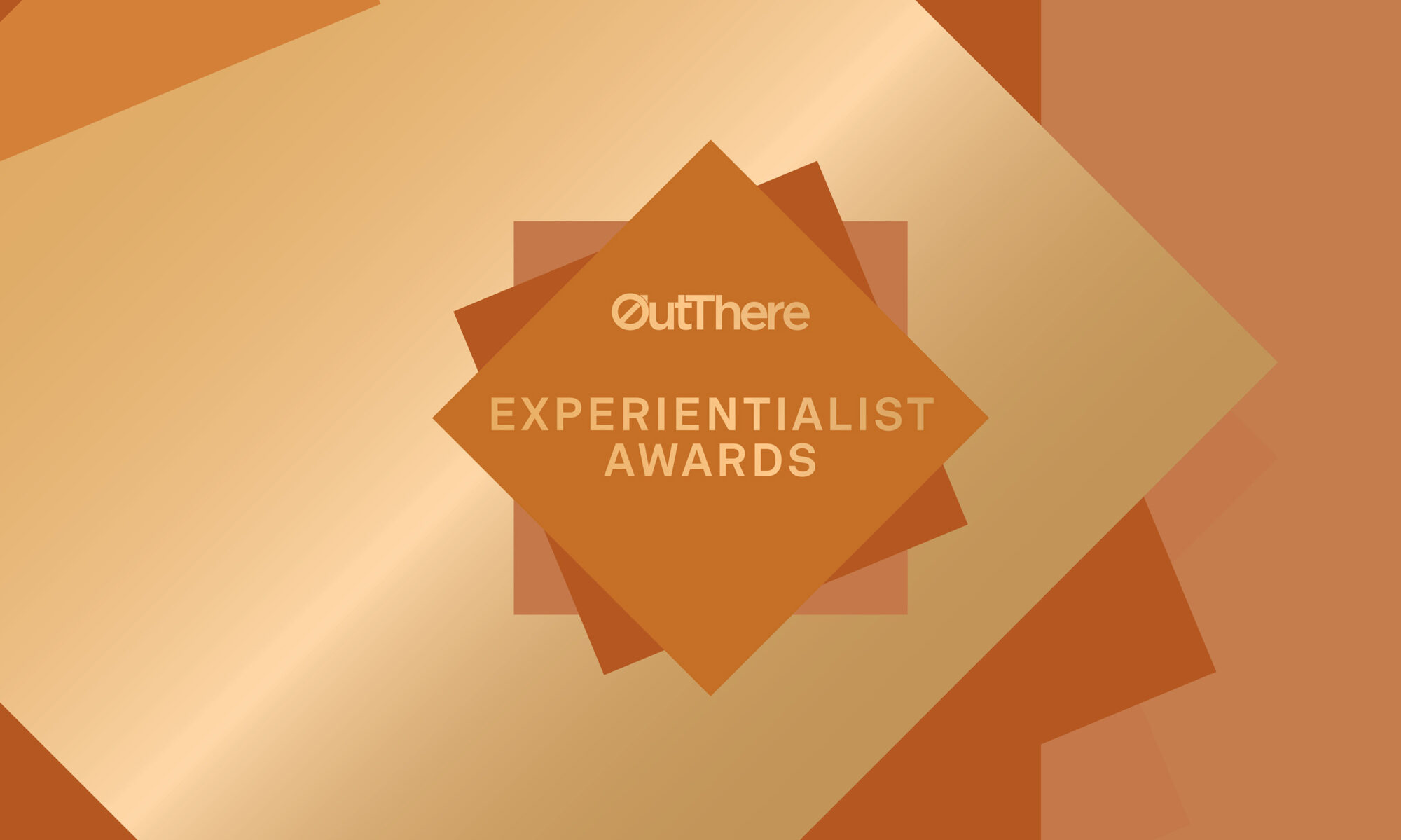 Experientialist Awards gold branding 2025/6