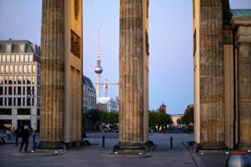 Brandenburg Gate in Berlin, Germany