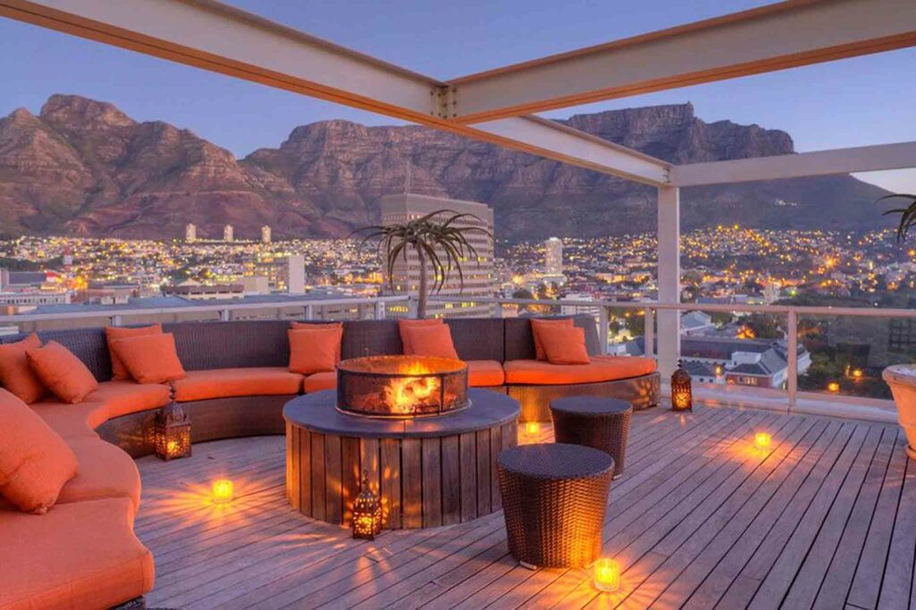 Taj Cape Town rooftop