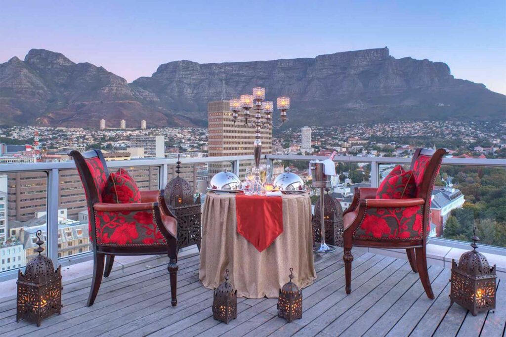 Rooftop at Taj Cape Town, South Africa