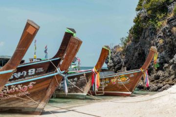 Long boat in Phuket, Thailand