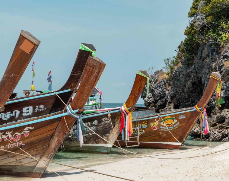 Long boat in Phuket, Thailand