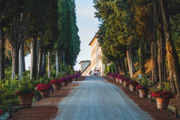 Belmond Castello di Casole drive