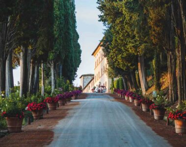 Belmond Castello di Casole drive