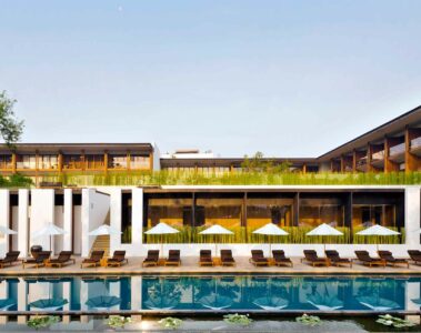 Pool at the Anantara Chiang Mai Resort, Chiang Mai, Thailand