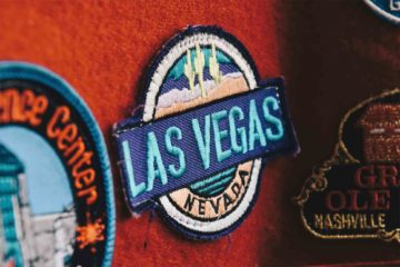 Embroidered patch of Las Vegas, Nevada, USA