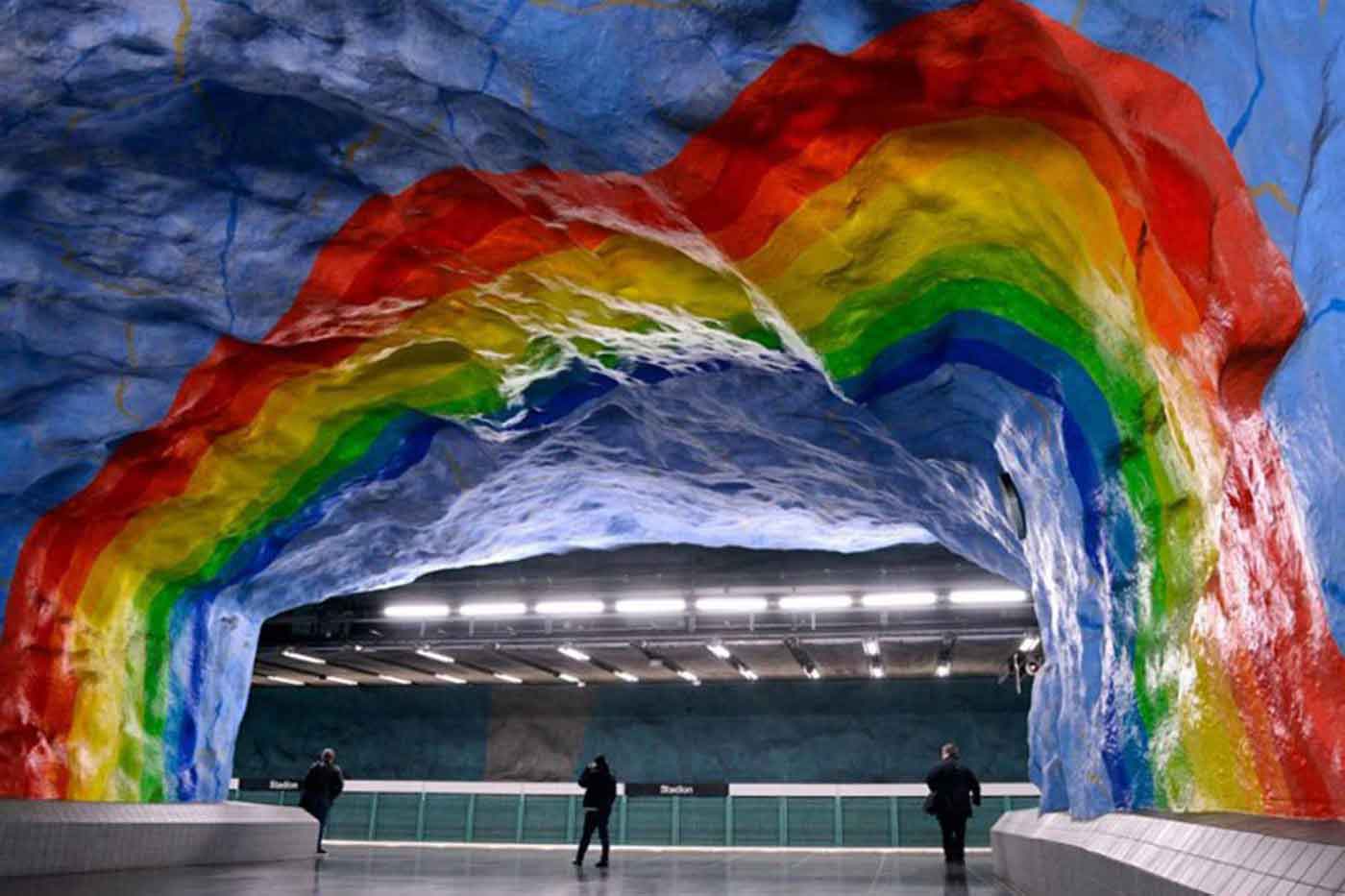 Art on Stockholm's Subway system