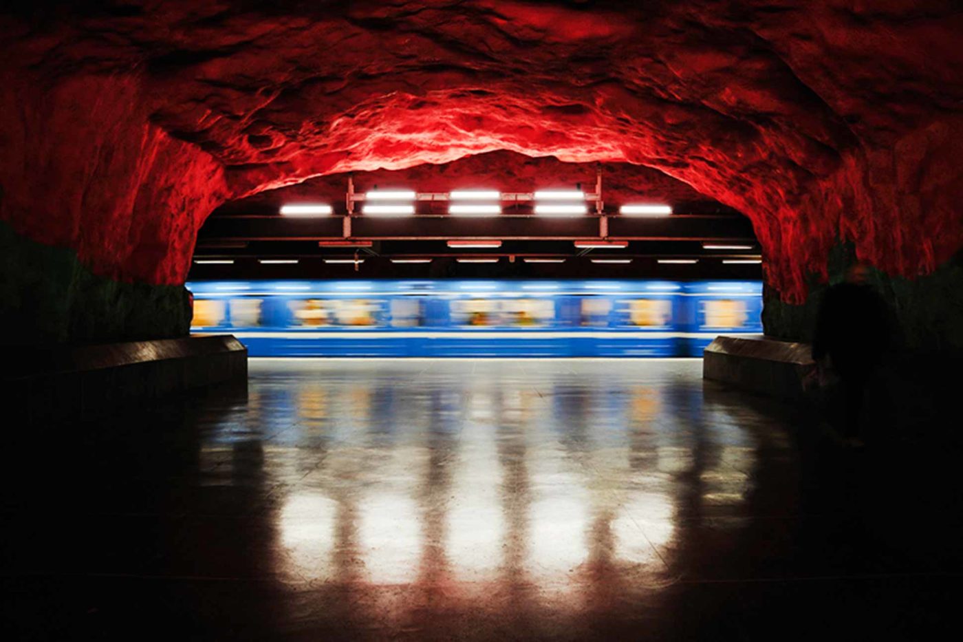 Art on Stockholm's Subway system