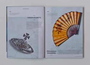 Out There Travel Sophisticated Stockholm Issue - Vivienne Westwood Virgin Atlantic, Peninsula Shanghai Academy