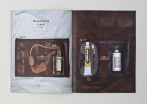 Out There Travel Sophisticated Stockholm Issue - Patrick Duffy, Grooming Travel Accessories