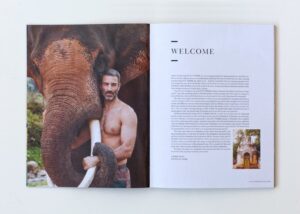 Out There Travel Amazing Thailand Issue - Rod Mabin at Patara Elephant Camp