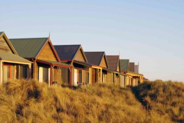 Huts in Tasmania, Australia