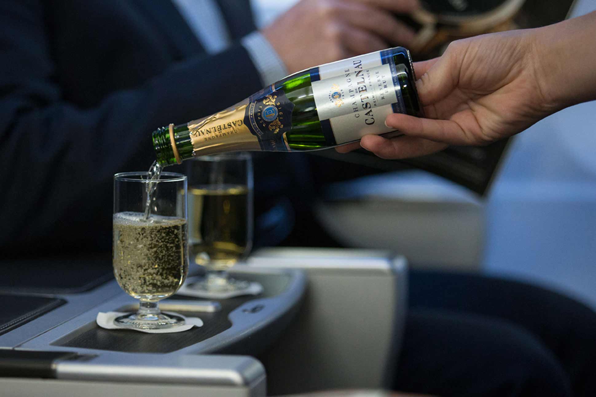 British Airways now serving Champagne de Castlenau on short haul flights