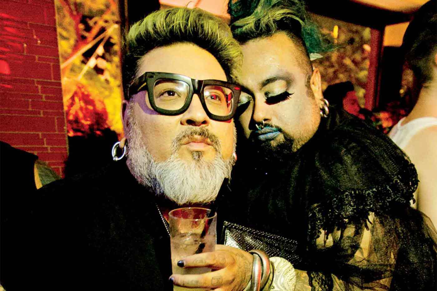 A night out at Mickey's, West Hollywood