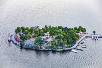 Kastellholmen island in Stockholm, Sweden