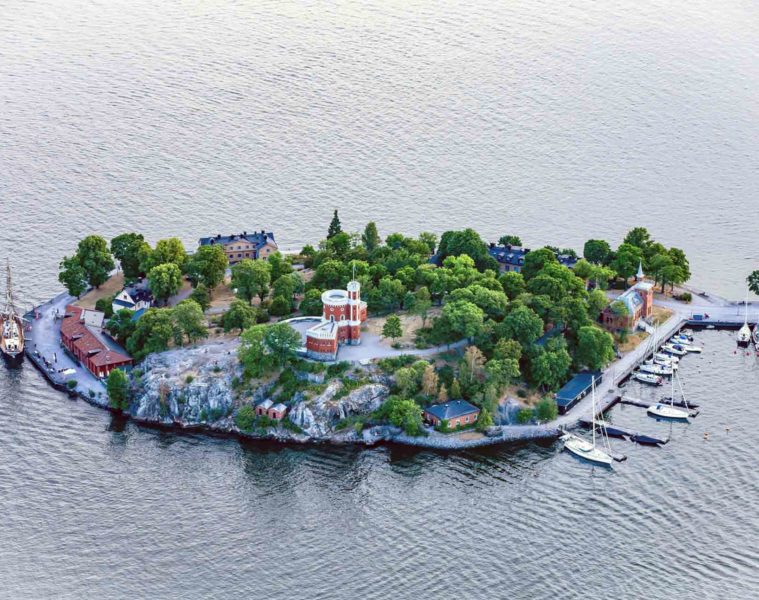Kastellholmen island in Stockholm, Sweden