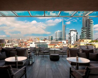 ME Milan Il Duca Radio rooftop