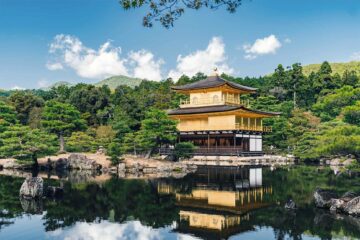 Golden Pavilion in Kyoto, Japan