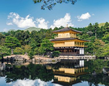 Golden Pavilion in Kyoto, Japan
