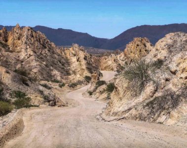 A road in Salta, Argentina