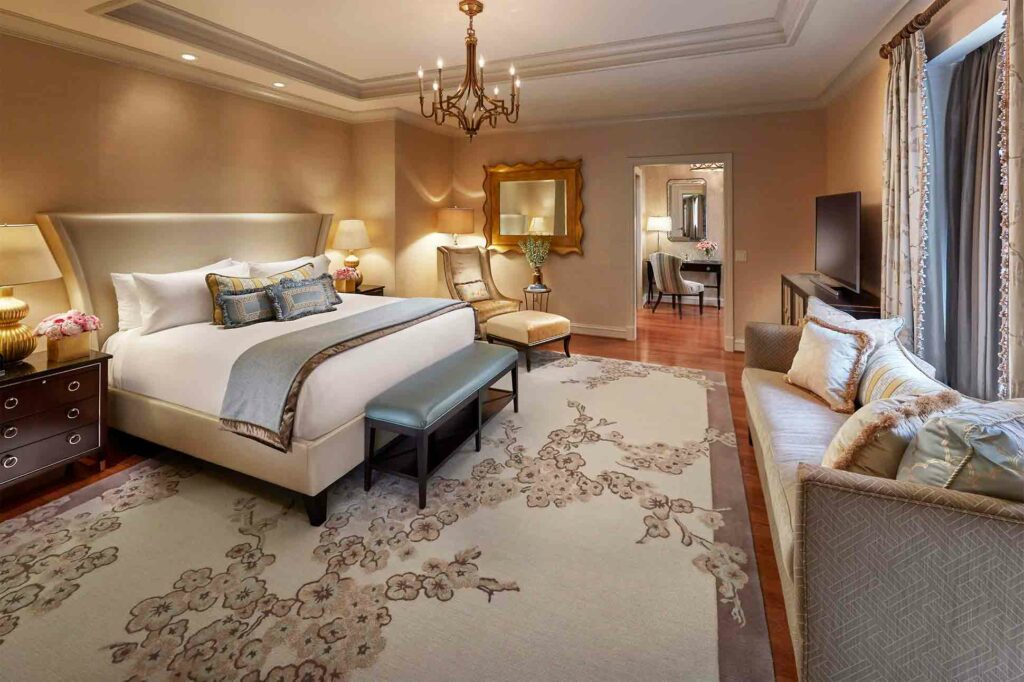 Mandarin Oriental Washington D.C. suite