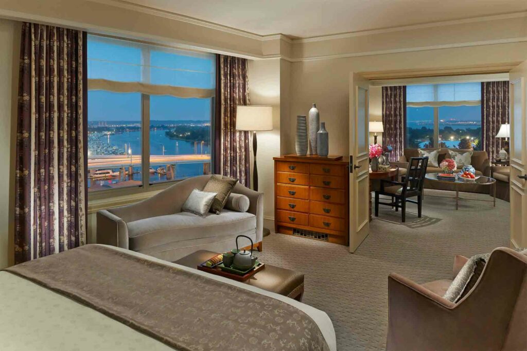 Mandarin Oriental Washington D.C. lounge