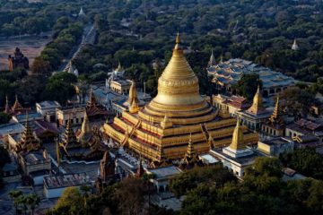 A temple in Bagan, Myanmar