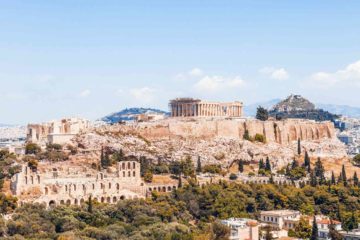 View over Athens, Greece