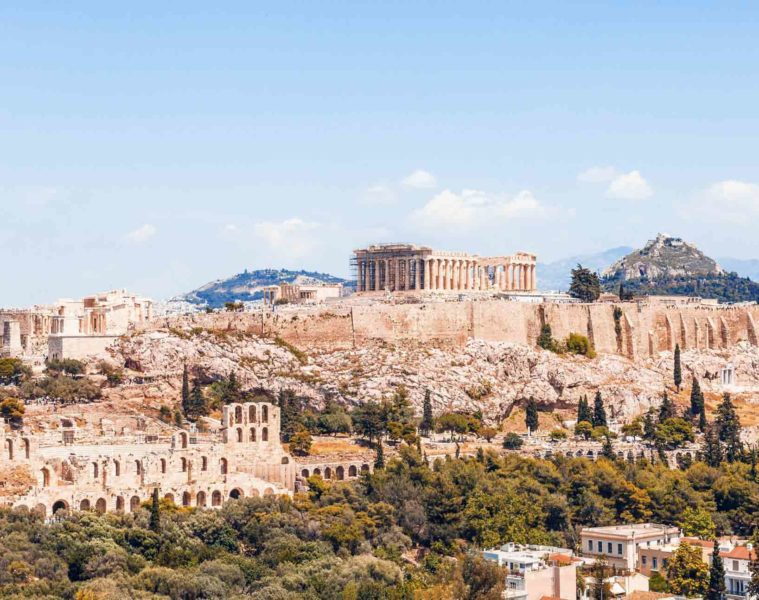 View over Athens, Greece