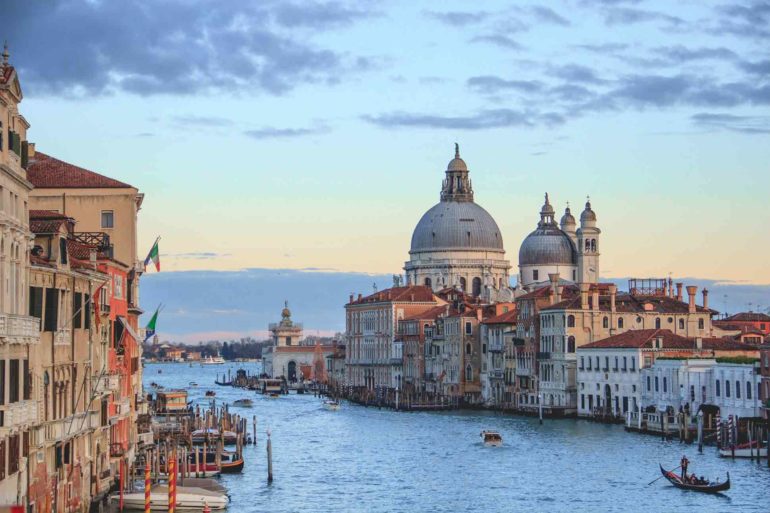 Views over Venice, Italy