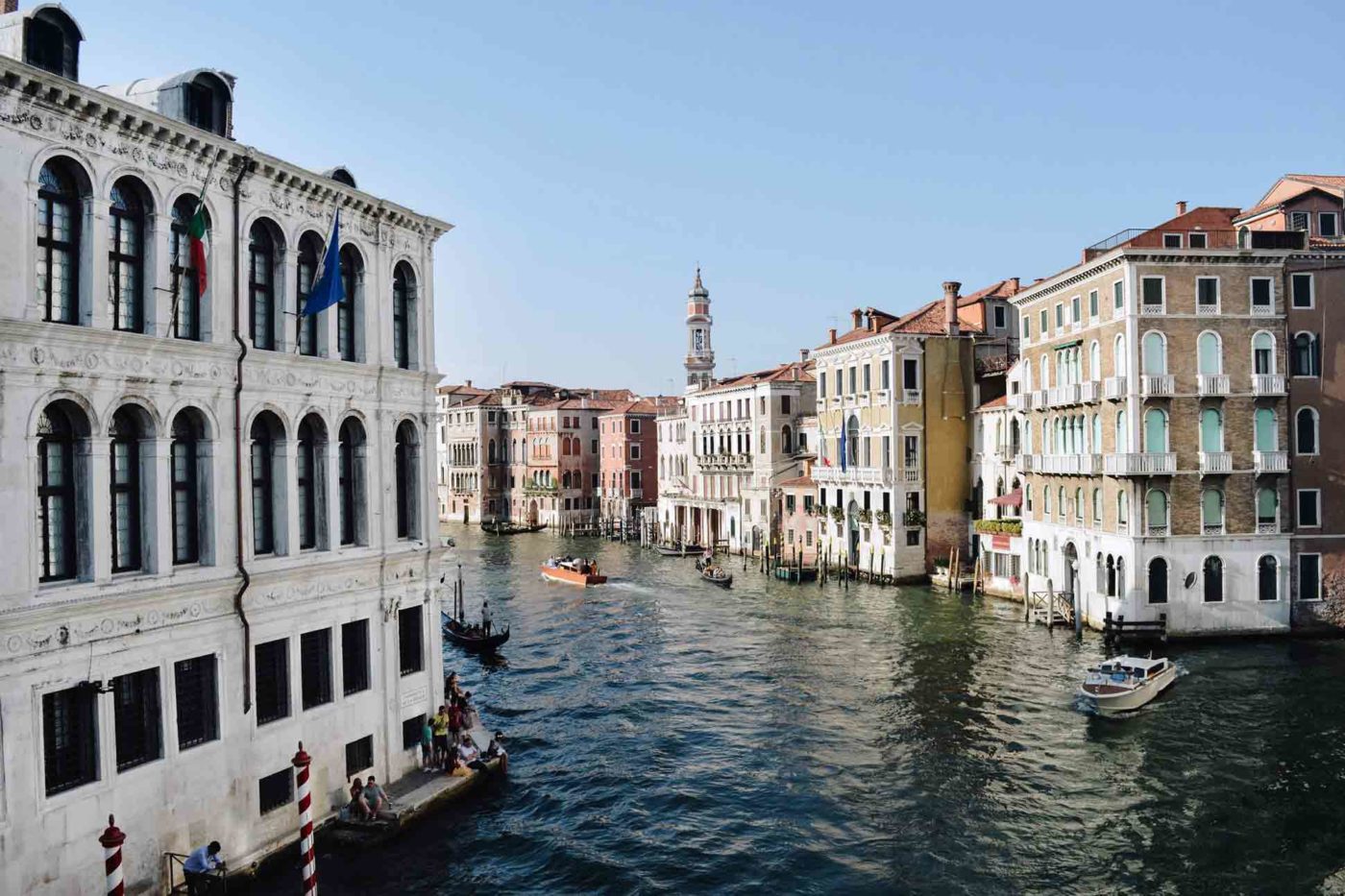 A canal in Venice, Italy