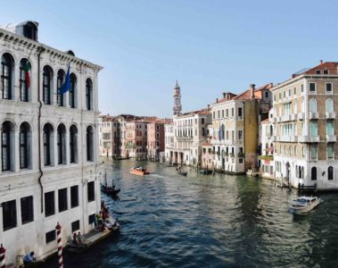 A canal in Venice, Italy