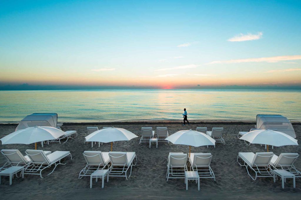 Beach at COMO Metropolitan Miami