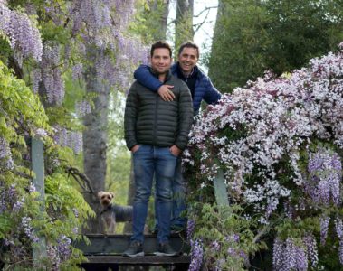 Portrait of Claudio Stamato and Andrés Felipe Durán, Isla El Descanso, Delta Tigre, Argentina