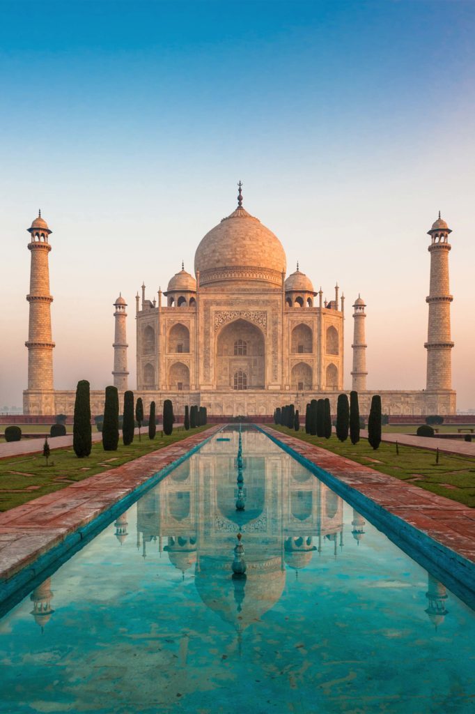 Taj Mahal near the Oberoi Amarvilas, Agra, India