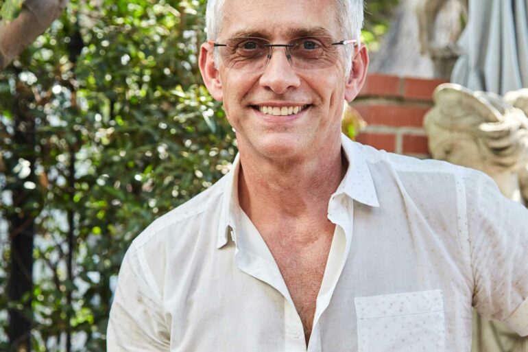 Portrait of Todd Barnes, The Abbey, West Hollywood, California, USA