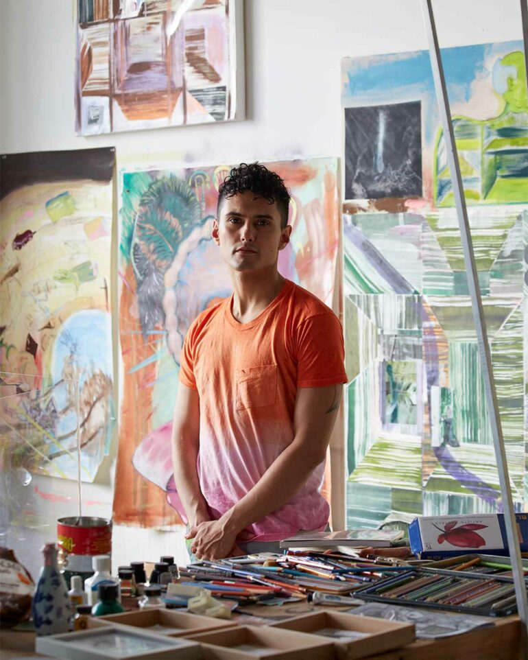 Portrait of Stevie Hanley, Chicago, Illinois, USA