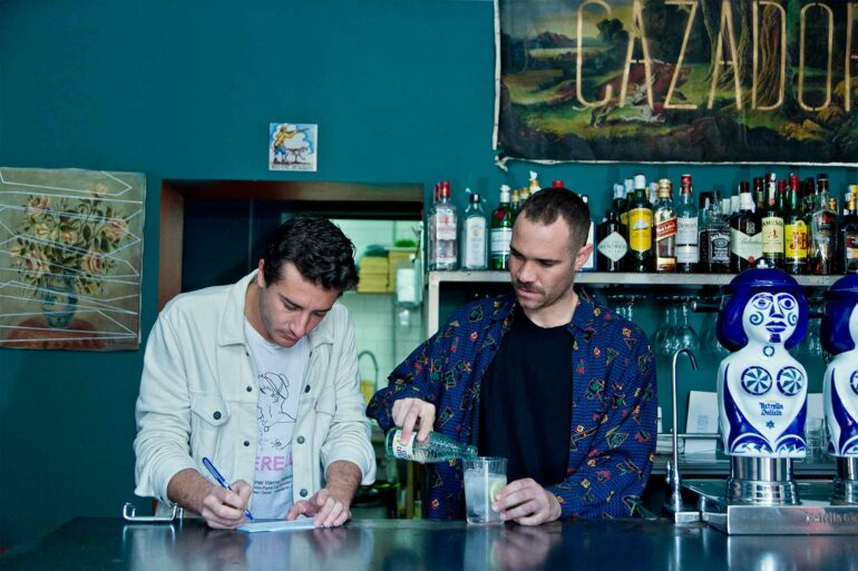 Osama Chami and Enrique Gimeno, Cazador, Madrid, Spain