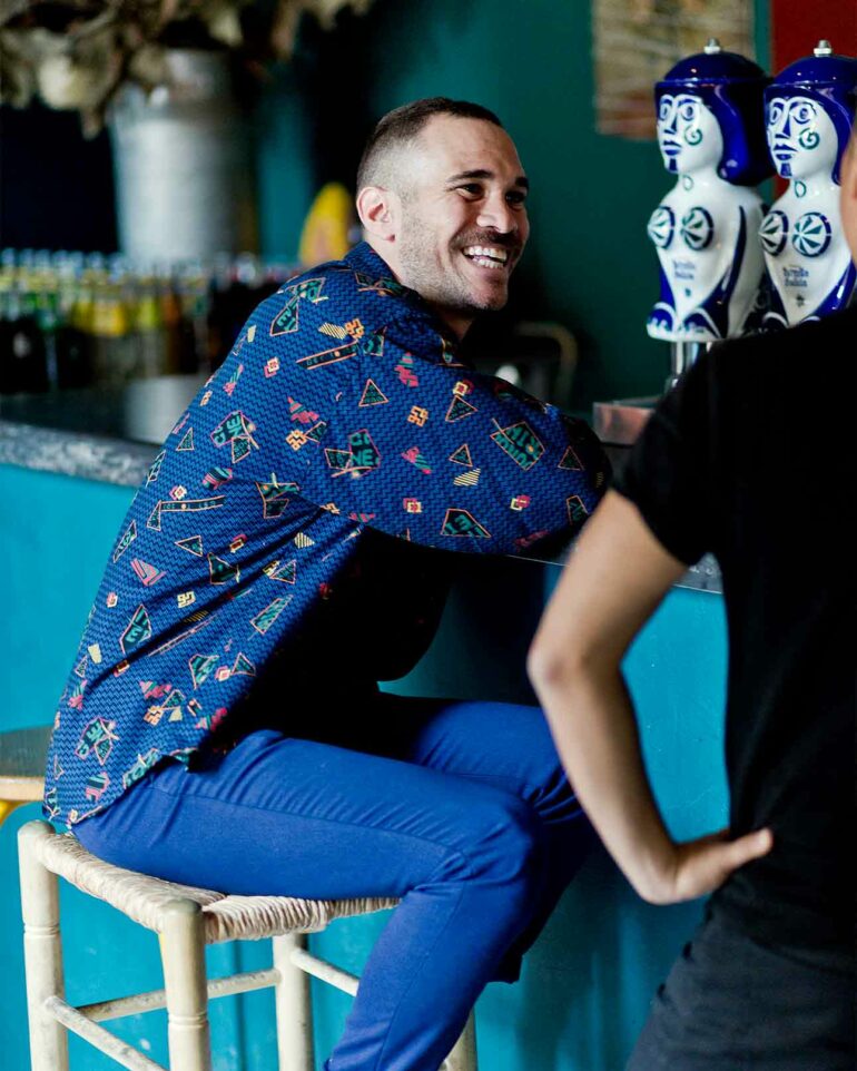 Osama Chami at Cazador, Madrid, Spain