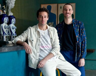 Portrait of Osama Chami and Enrique Gimeno, Cazador, Madrid, Spain