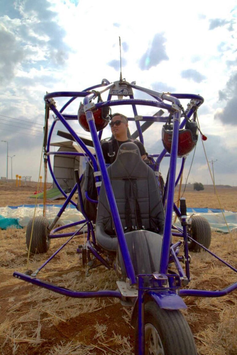 Akko or Acre, Israel flying machine