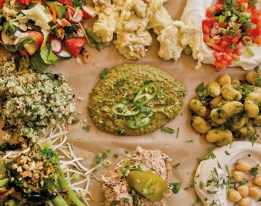 Hummus in Tel Aviv, Israel