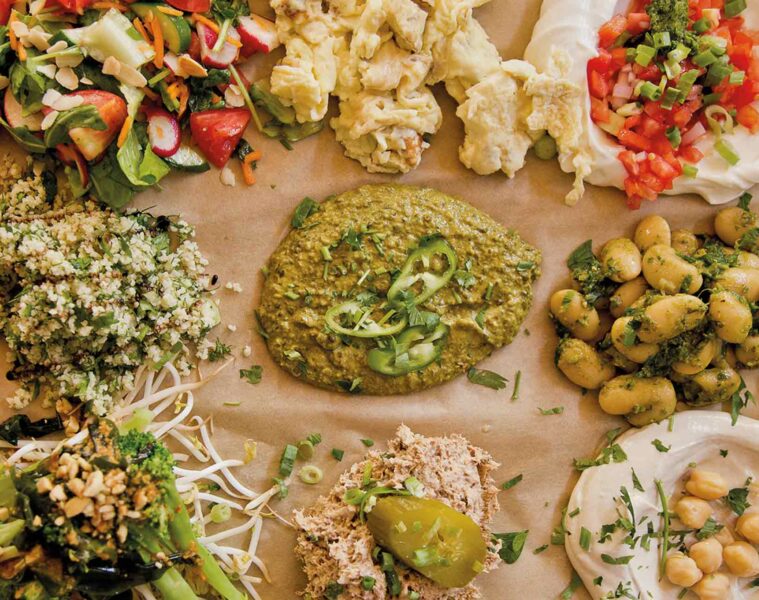 Hummus in Tel Aviv, Israel