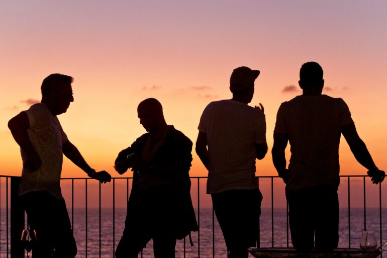 Sunset in Tel Aviv, Israel