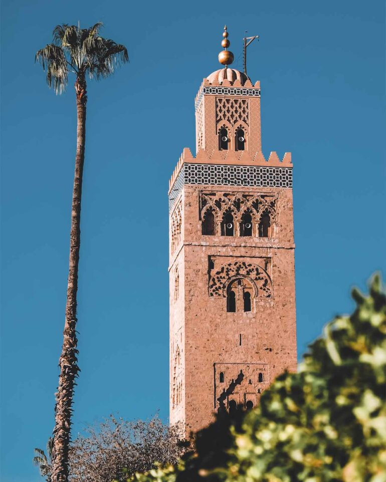 Koutoubia Mosque, Marrakech, Morocco