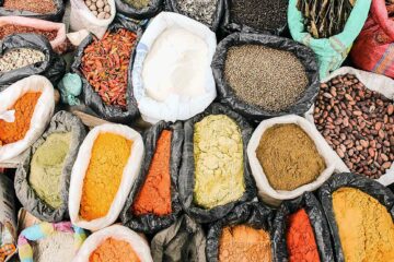 Spices in Marrakech, Morocco