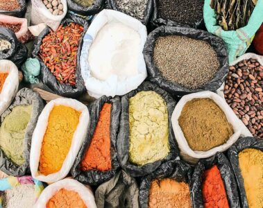 Spices in Marrakech, Morocco