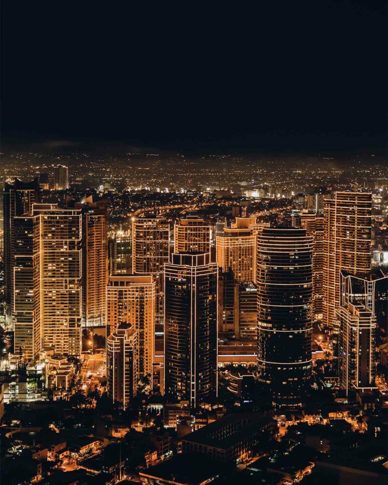 View over Manila, The Philippines