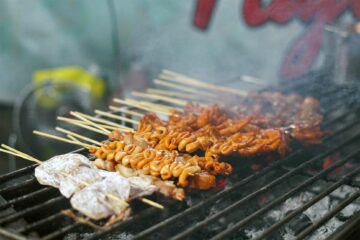 Barbecue in Manila, The Philippines